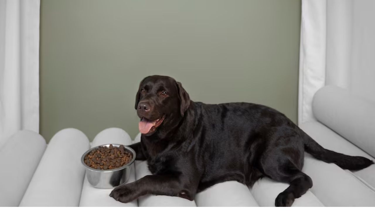 How much food does a bully eat?